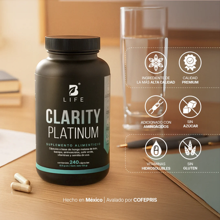 B LIFE CLARITY PLATINUM | 240 cápsulas