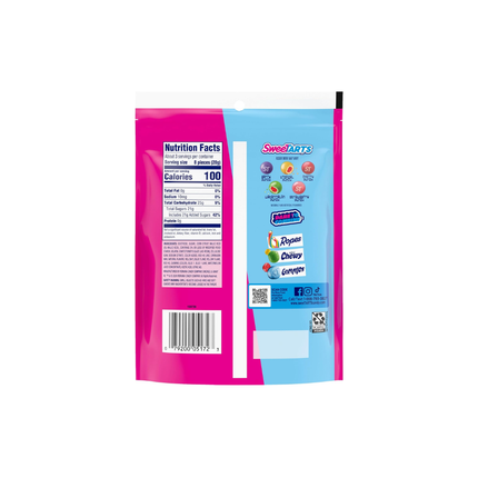SweeTarts Chewy Fusions, Fruit Punch Medley | 255 gramos