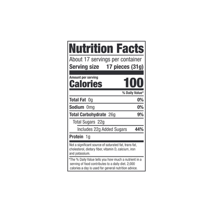 Nerds Gummy Cluster | Rainbow Gummies Con Incrustaciones de Nerds | 552 gramos