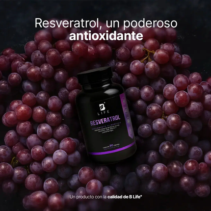 B LIFE Resveratrol | 90 Cápsulas