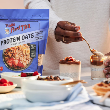 Bob's Red Mill | Avena Gourmet Sin Gluten Con 10g de Proteína Por Porción | 907 g