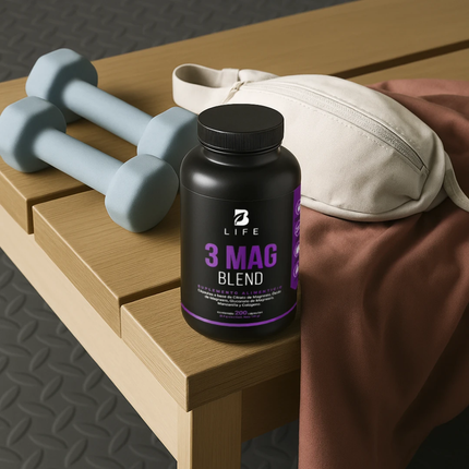 B LIFE 3 MAG BLEND Citrato, Óxido y Gluconato de Alta Absorción