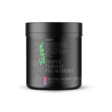 RAW CBUM THUPER THAVAGE PRE-WORKOUT | 40/20 Servicios