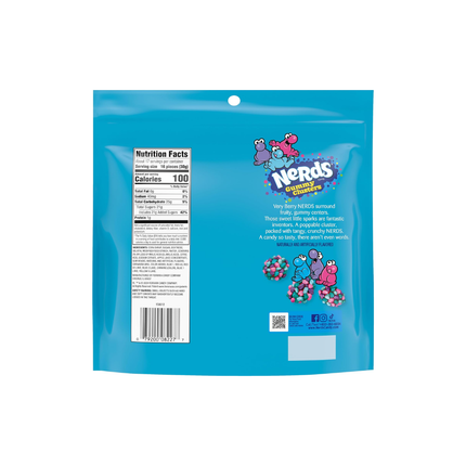 Nerds Gummy Cluster | Rainbow Gummies Con Incrustaciones de Nerds | 552 gramos