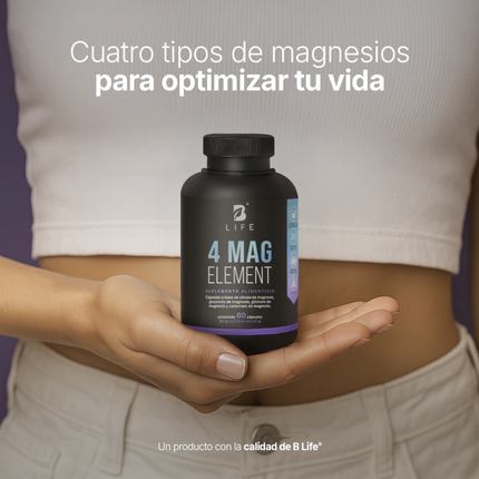 B LIFE 4 MAG ELEMENT | 60 Cápsulas