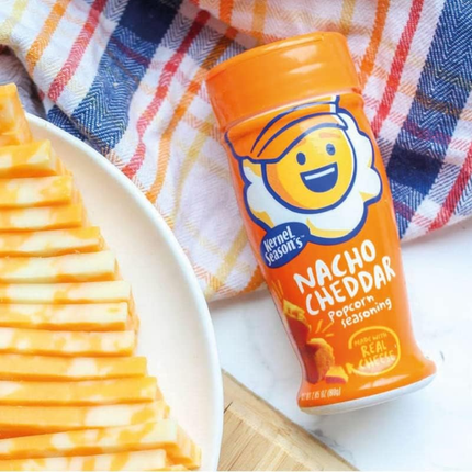 Kernel Season's | Sazonador para Palomitas de Maíz | Condimento Nacho Cheddar | 80 gramos