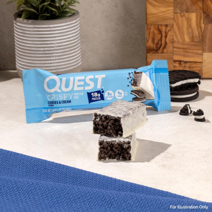 QUEST NUTRITION HERO CRISPY PROTEIN BARS | Pieza