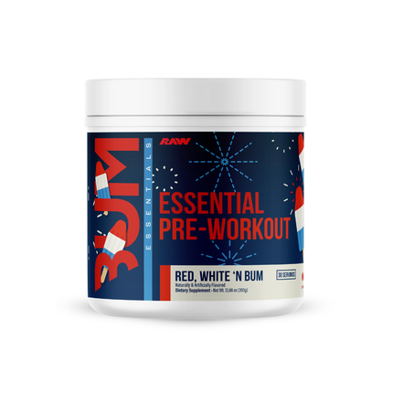 RAW CBUM ESSENTIAL PRE-WORKOUT | 30 Servicios