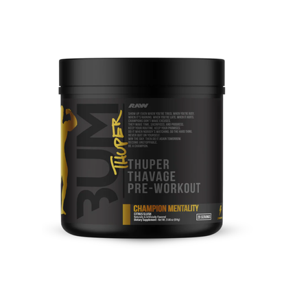 RAW CBUM THUPER THAVAGE PRE-WORKOUT | 40/20 Servicios